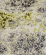 Clarke & Clarke Fiore Charcoal/Chartreuse