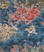 Clarke & Clarke Fiore Midnight/Spice