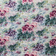Clarke & Clarke Fiore Slate/Amethyst Fabric