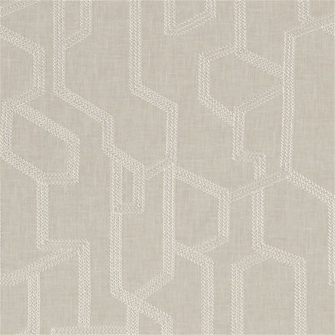Clarke &amp; Clarke Labyrinth Linen Fabric