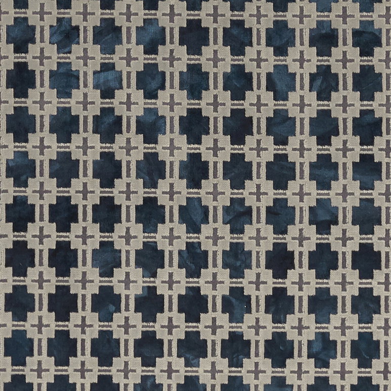 Clarke &amp; Clarke Maui Midnight Fabric