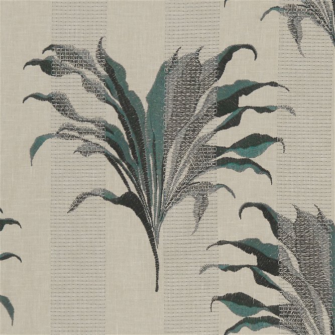 Clarke &amp; Clarke Palma Kingfisher Fabric