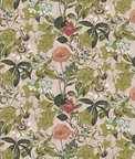 Clarke & Clarke Passiflora Blush Velvet Fabric