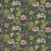 Clarke & Clarke Passiflora Emerald Velvet Fabric