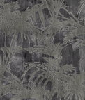 Clarke & Clarke Tropicale Charcoal Fabric
