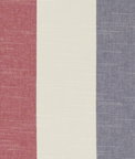 Clarke & Clarke Buckton Denim/Red Fabric