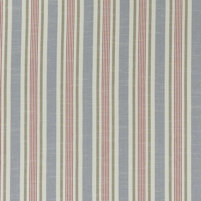 Clarke &amp; Clarke Mappleton Denim/Red Fabric