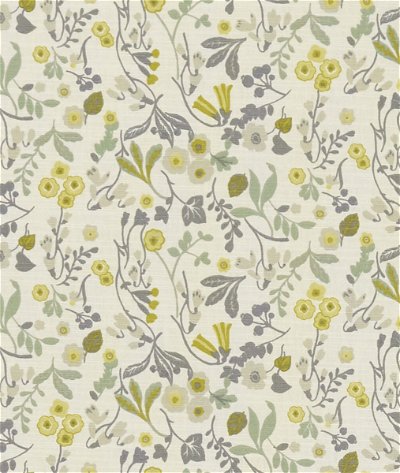 Clarke & Clarke Ashbee Forest/Chartreuse Fabric