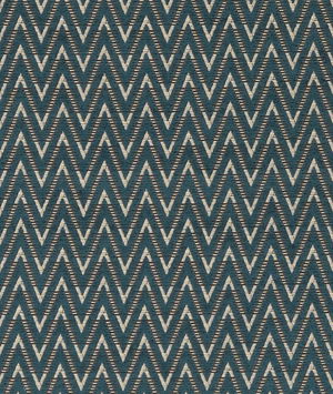 Clarke & Clarke Zion Teal Fabric