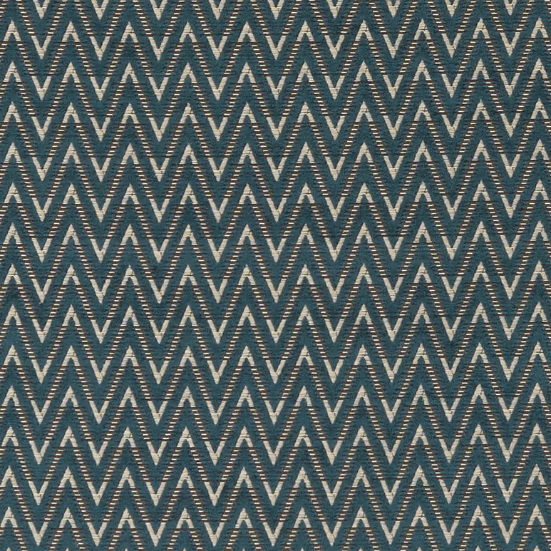 Clarke &amp; Clarke Zion Teal Fabric