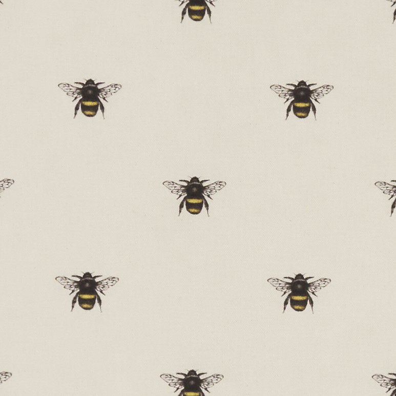 Clarke &amp; Clarke Abeja Ivory Fabric