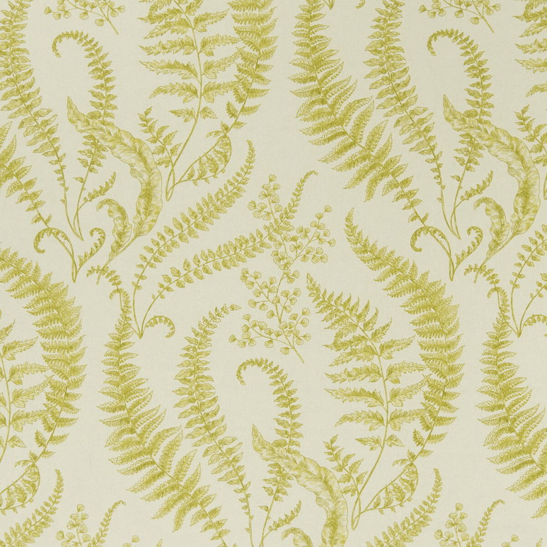 Clarke &amp; Clarke Folium Chartreuse Fabric