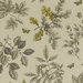 Clarke & Clarke Hortus Charcoal/Ochre Fabric