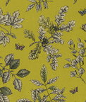 Clarke & Clarke Hortus Chartreuse Fabric