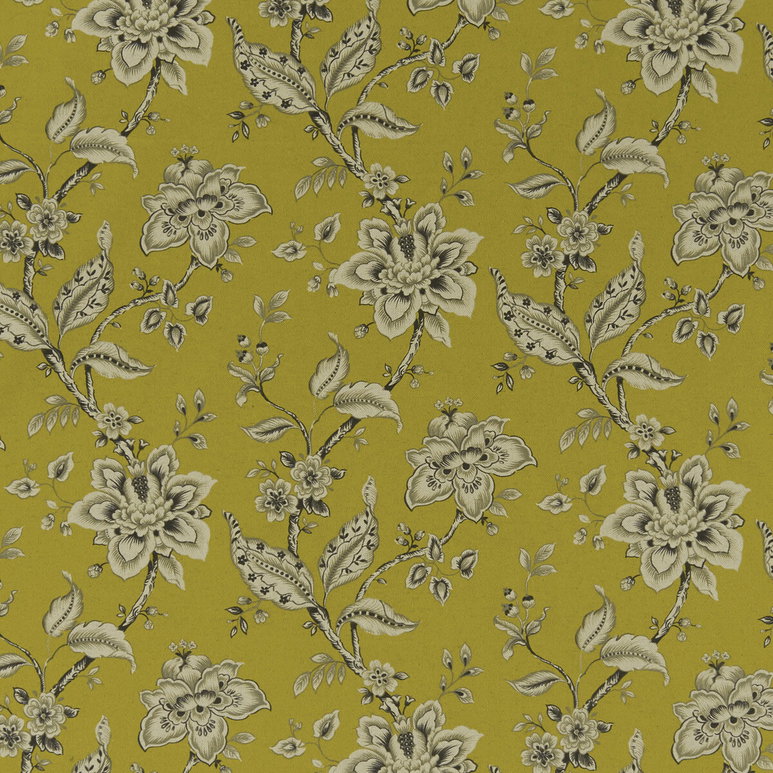 Clarke &amp; Clarke Palampore Chartreuse Fabric