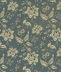 Clarke & Clarke Palampore Denim Fabric