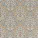 Clarke & Clarke Persia Teal/Spice Fabric