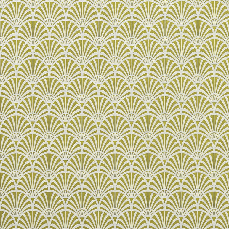Clarke &amp; Clarke Zellige Chartreuse Fabric