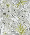 Clarke & Clarke Tropicana Smoke Fabric