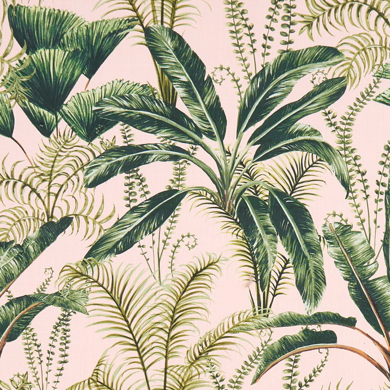 Clarke &amp; Clarke Majorelle Blush Fabric