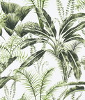 Clarke & Clarke Majorelle Ivory Fabric
