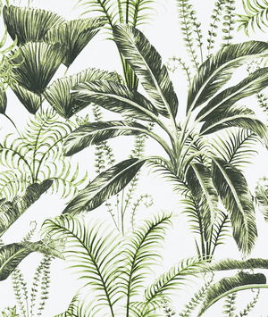 Clarke & Clarke Majorelle Ivory Fabric