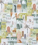 Clarke & Clarke Marrakech Apple Fabric