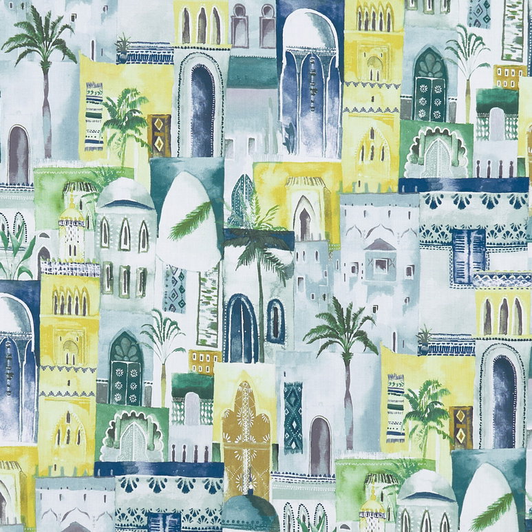 Clarke &amp; Clarke Marrakech Mineral Fabric