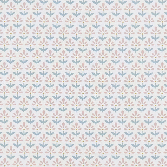 Clarke &amp; Clarke Fleur Blush/Mineral Fabric