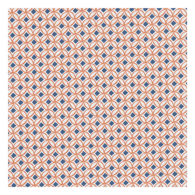 Clarke &amp; Clarke Ortis Denim/Spice Fabric