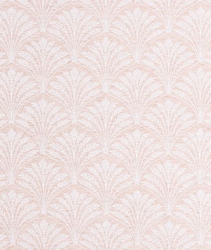 Clarke & Clarke Freja Blush Fabric