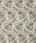 Clarke & Clarke Avium Charcoal Fabric