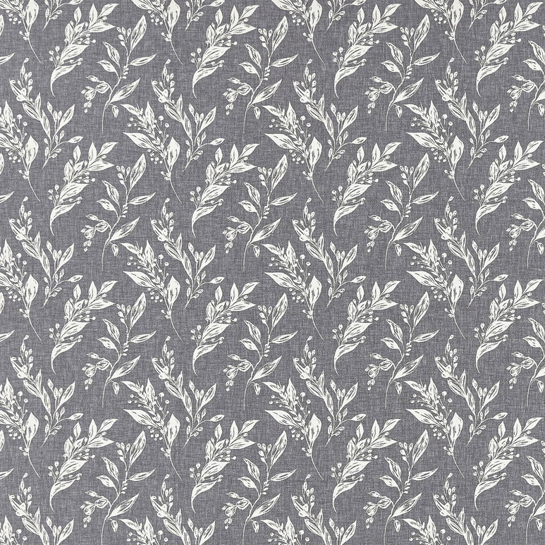 Clarke &amp; Clarke Eternal Charcoal Fabric