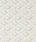 Clarke & Clarke Linear Ivory Fabric