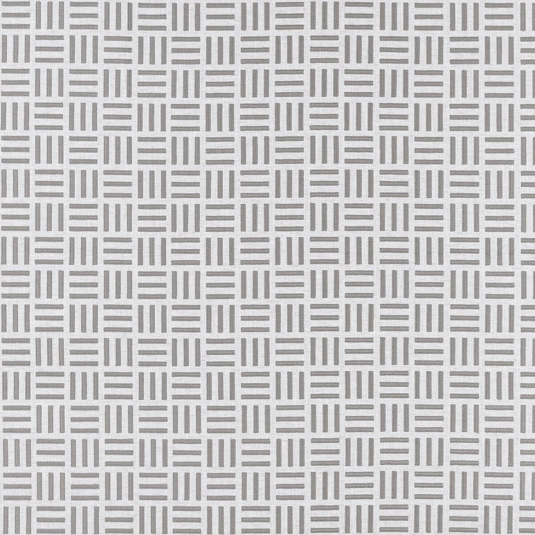 Clarke &amp; Clarke Parallel Silver Fabric