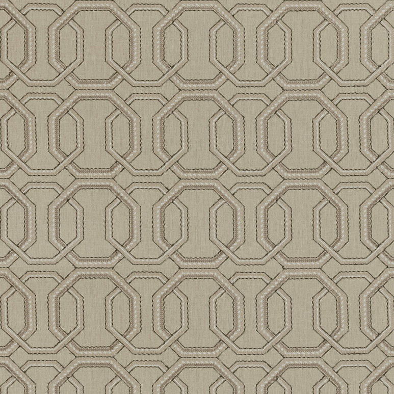 Clarke &amp; Clarke Repeat Linen Fabric