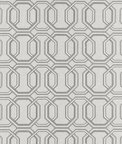 Clarke & Clarke Repeat Silver Fabric