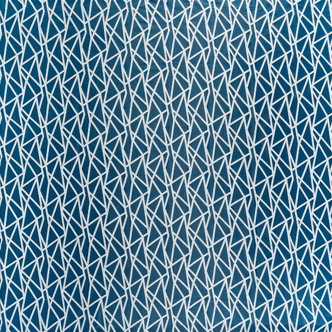 Clarke &amp; Clarke Geomo Kingfisher Fabric