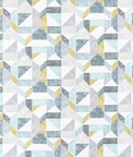 Clarke & Clarke Lanna Charcoal/Ochre Fabric
