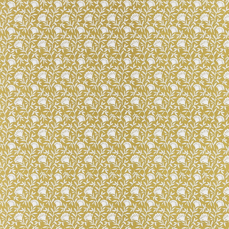 Clarke &amp; Clarke Melby Ochre Fabric