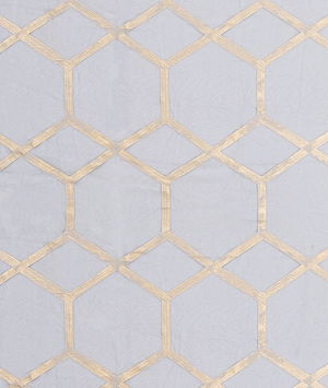 Clarke & Clarke Forma Charcoal/Gold Fabric