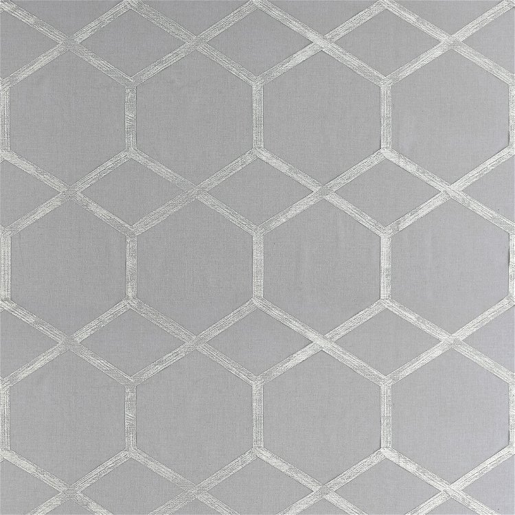 Clarke & Clarke Forma Charcoal/Silver Fabric