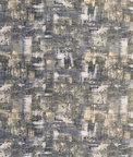 Clarke & Clarke Tessellati Charcoal/Gold Fabric