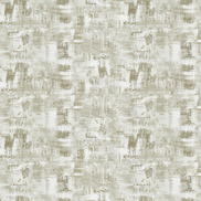 Clarke & Clarke Tessellati Natural/Gilver Fabric