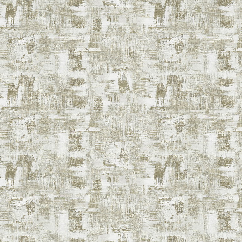 Clarke &amp; Clarke Tessellati Natural/Gilver Fabric