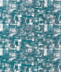 Clarke & Clarke Tessellati Teal/Gilver Fabric