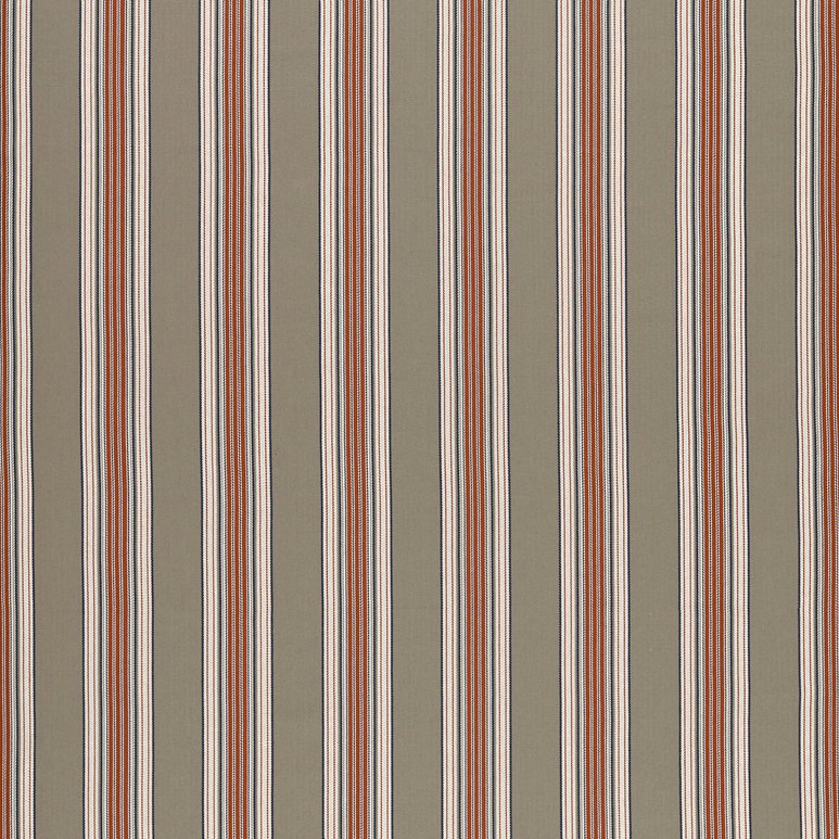 Clarke &amp; Clarke Marylebone Navy/Rouge Fabric