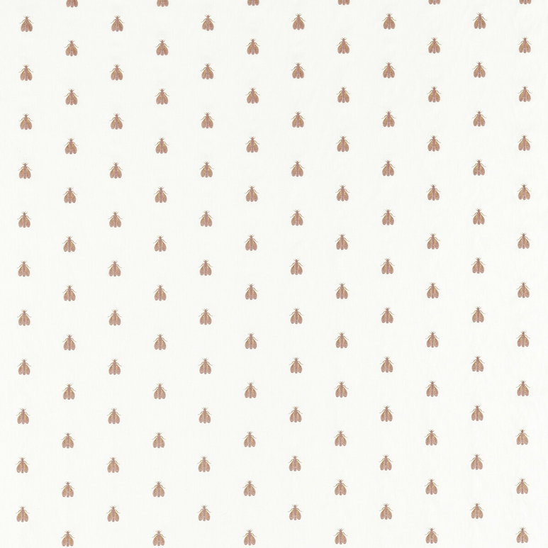 Clarke &amp; Clarke Falena Blush/Gold Fabric