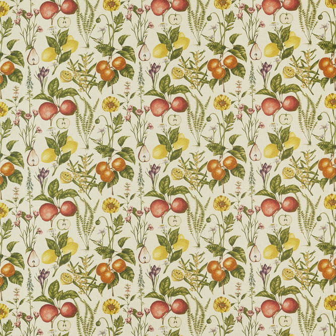 Clarke &amp; Clarke Sorento Multi/Linen Fabric