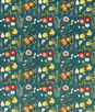 Clarke & Clarke Sorento Teal Velvet Fabric